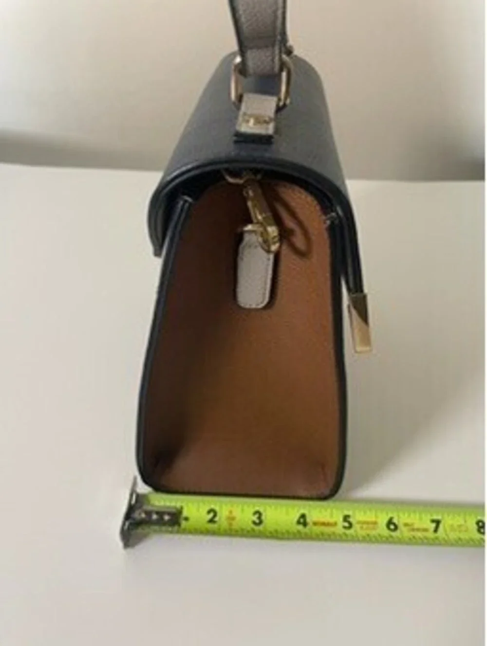 Dune London Darlino Colorblock Top Handle Crossbody Satchel